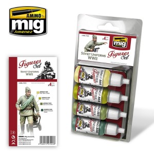 AMIG7023 ZESTAW: SOVIET UNIFORMS WWII