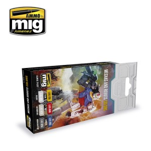 AMIG7127 ZESTAW: ROBOTS & MECHAS COLORS