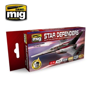 AMIG7130 ZESTAW: STAR DEFENDERS SCI-FI COLORS