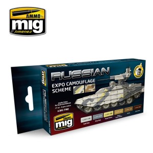 AMIG7162 ZESTAW: RUSSIAN EXPO CAMOUFLAGE SCHEME