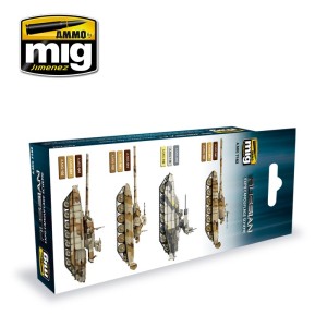 AMIG7162 ZESTAW: RUSSIAN EXPO CAMOUFLAGE SCHEME