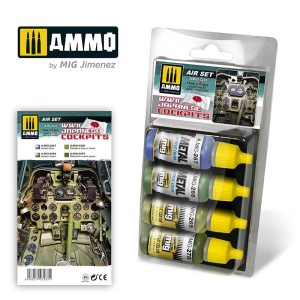 AMIG7233 ZESTAW: WWII JAPANESE COCKPITS SET