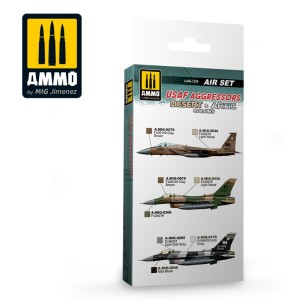 AMIG7234 ZESTAW: USAF AGGRESSORS DESERT & ARTIC CO