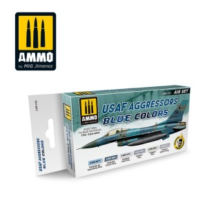 AMIG7235 ZESTAW: USAF AGGRESSORS BLUE COLORS