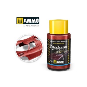 AMIG0353 FARBA: COBRA MOTOR ROSSO METALLIZZATO