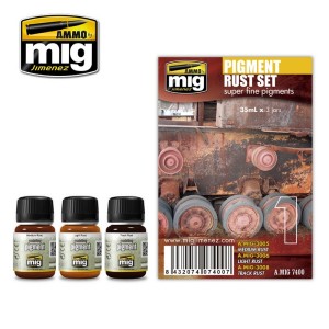 AMIG7400 ZESTAW: PIGMENT RUST