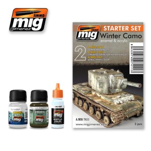 AMIG7411 ZESTAW: WINTER CAMO
