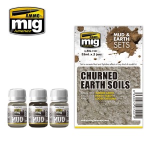 AMIG7441 ZESTAW: CHURNED EARTH SOILS (MUD & EARTH)