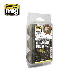 AMIG7442 ZESTAW: GLOSSY WET MUD SOILS (MUD&EARTH)
