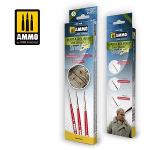 AMIG7608 ZESTAW: Marta Kolinsky for Combat Brush S