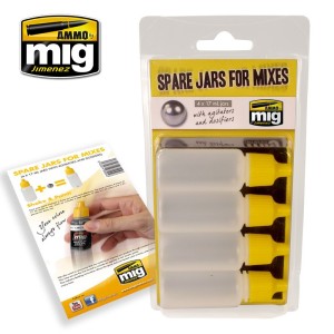 AMIG8004 SPARE JARS FOR MIXES 4x17ml