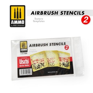 AMIG8049 AIRBRUSH STENCILS 2
