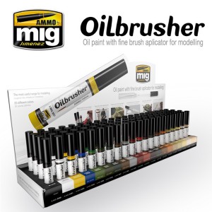 AMIG8154 ZESTAW: OILBRUSHERS DISPLAY No.1