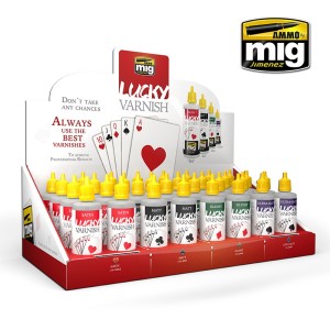 AMIG8157 ZESTAW: LUCKY VARNISH FULL RACK