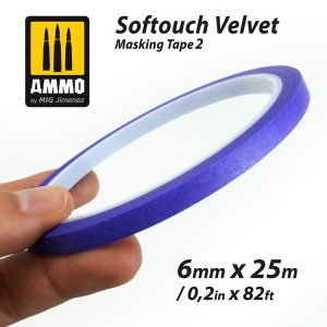 AMIG8241 SOFTOUCH VELVET MASKING TAPE 2