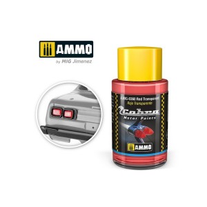 AMIG0360 FARBA: COBRA MOTOR RED TRANSPARENT