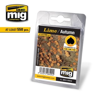 AMIG8404 LIŚCIE LIPY: LIME – AUTUMN