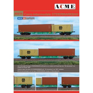 AC40416 1:87 WAG.KONT.,typ Sgnss, STB,HC 40+MSC 20
