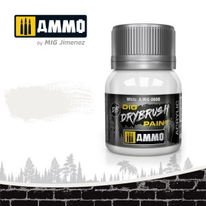 AMIG0600 FARBA: DRYBRUSH White