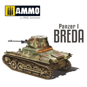 AMIG8506 1:35 Panzer I Breda, Span.Civil War 36-39