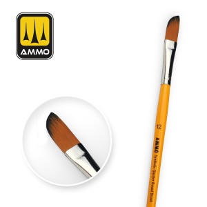 AMIG8586 12 SYNTHETIC QUARTER ROUND BRUSH