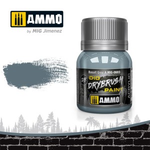 AMIG0603 FARBA: DRYBRUSH Basalt Grey