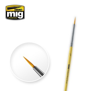 AMIG8610 5/0 SYNTETIC ROUND BRUSH