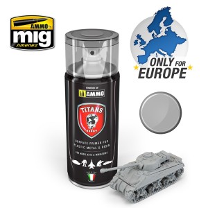AMIGTTH102 TITANS HOBBY: LIGHT GREY MATT PRIMER SP