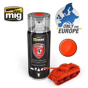 AMIGTTH105 TITANS HOBBY: ROYAL RED MATT PRIMER SPR