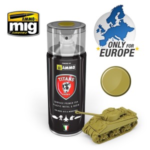 AMIGTTH111 TITANS HOBBY: DESERT YELLOW MATT PRIMER