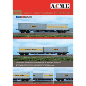 AC40418 1:87 WAG.KONT.,typ Sgnss, CEMAT,2xBERTSCHI