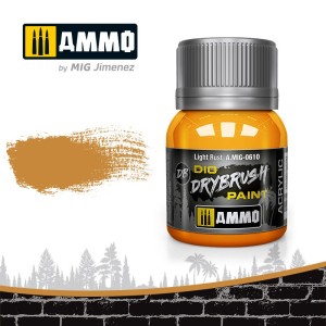 AMIG0610 FARBA: DRYBRUSH Light Rust
