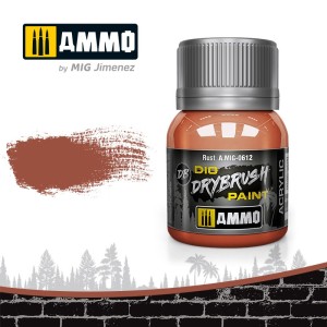AMIG0612 FARBA: DRYBRUSH Rust