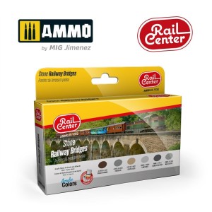 AMMOR1022 ZESTAW RAIL: Stone Railway Bridges