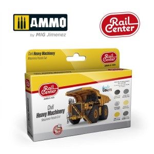 AMMOR1029 ZESTAW RAIL: Civil Heavy Machinery