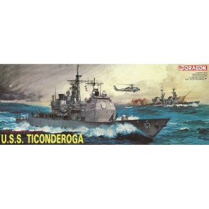 D1003 1:350 U.S.S.TICONEROGA CG-47