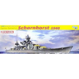 D1062 1:350 GERMAN BATTLESHIP SCHARNHORST 1940