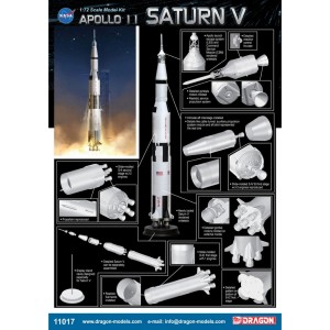 D11017 1:72 APOLLO 11 SATURN V