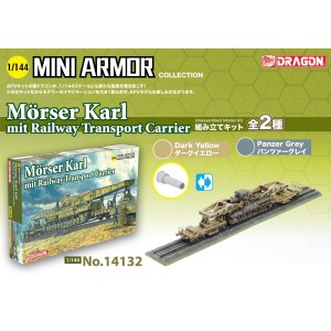 D14132 1:144 KARL mit RAILWAY TRANSPORT CARRIER