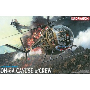 D3310 1:35 OH-6A CAYUSE W/CREW