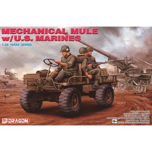 D3317 1:35 MECHANICAL MULE W/U.S. MARINES
