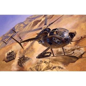 D3525 1:35 HELIKOPTER MD-500 DEFENDER