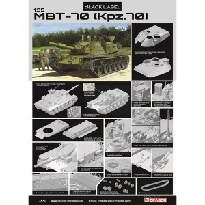 D3550 1:35 MBT-70 (KPZ.70) (BLACK LABEL)