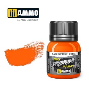 AMIG0637 FARBA: DRYBRUSH Bright Orange