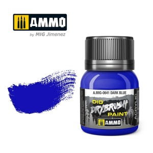 AMIG0641 FARBA: DRYBRUSH Dark Blue