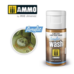 AMIG0704 ACRYLIC WASH: LIGHT RUST WASH