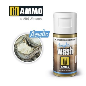 AMIG0712 ACRYLIC WASH: OCHRE WASH