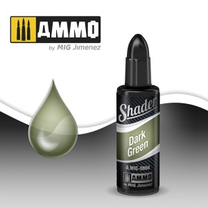 AMIG0866 FARBA CIENIUJĄCA: DARK GREEN SHADER