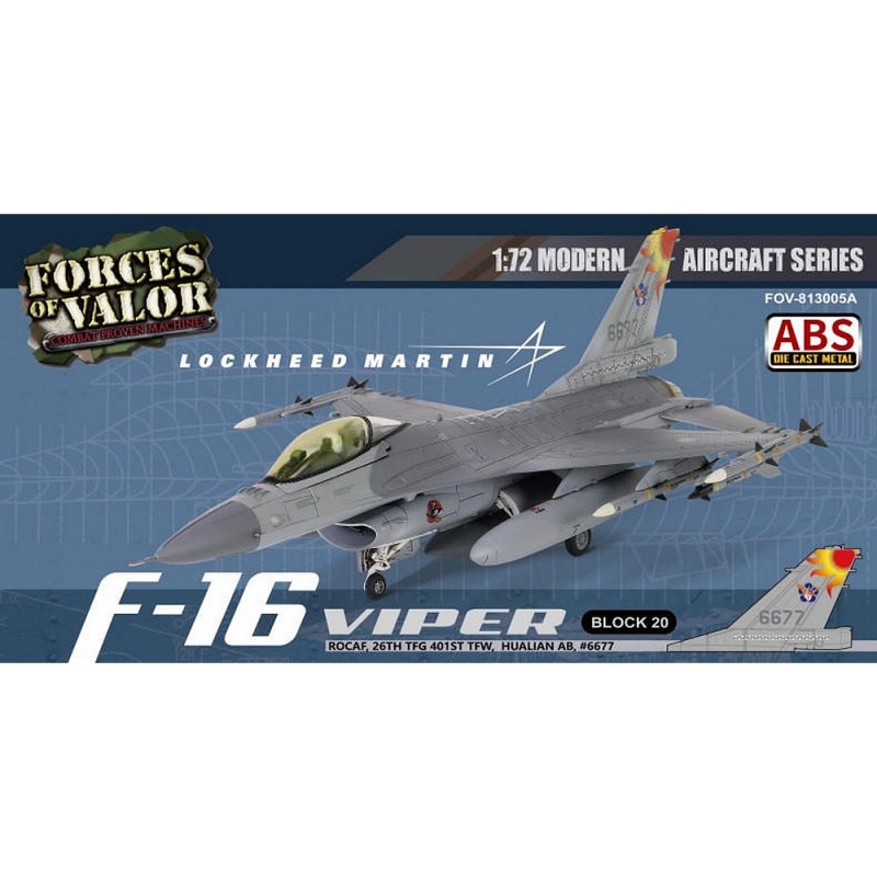 FOV-813005A 1:72 lockheed Martin F-16A, Block #20