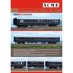 AC51029 1:87 WAGON SYPIALNY FS,Ub CIWL, ep.IV